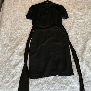 Antonio Melani black fitted dress
